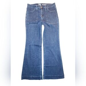 Mossimo Size 12 Highrise Wide Leg  Flare Jeans